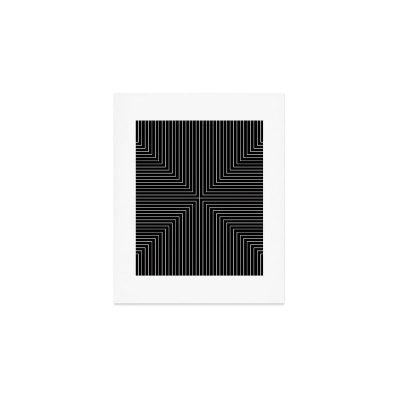Angular Lines IX Art Print Gallery Image 1