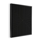 Angular Lines IX Framed Canvas Print Gallery Image 2