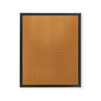 Angular Lines X Framed Canvas Print Gallery Image 8