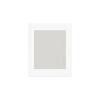 Angular Stripes - White and Grey Art Print Gallery Image 1