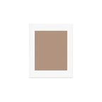 Angular Stripes XXXI Coffee Creme Art Print Gallery Image 1