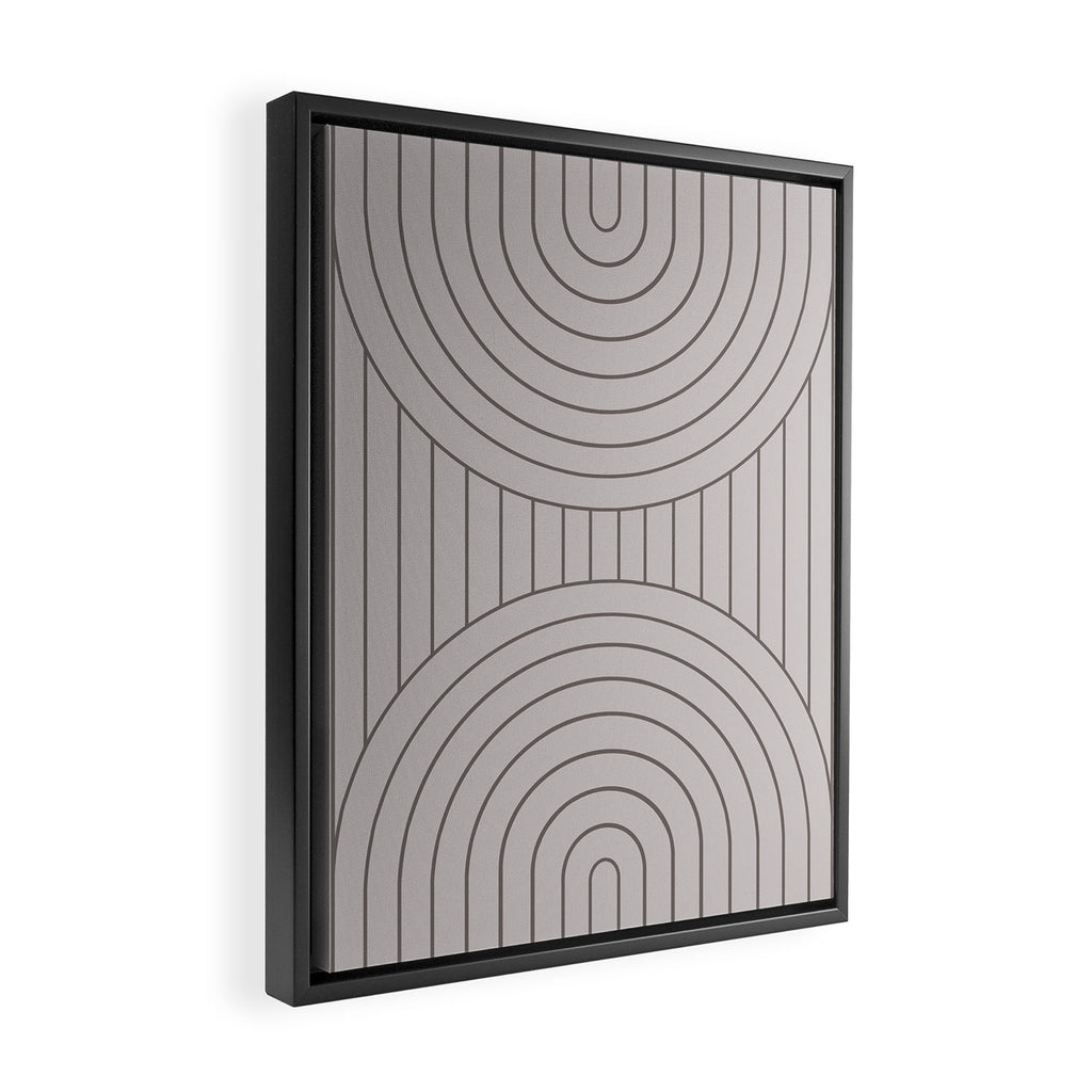Arch Symmetry II Framed Canvas Print Gallery Image 2