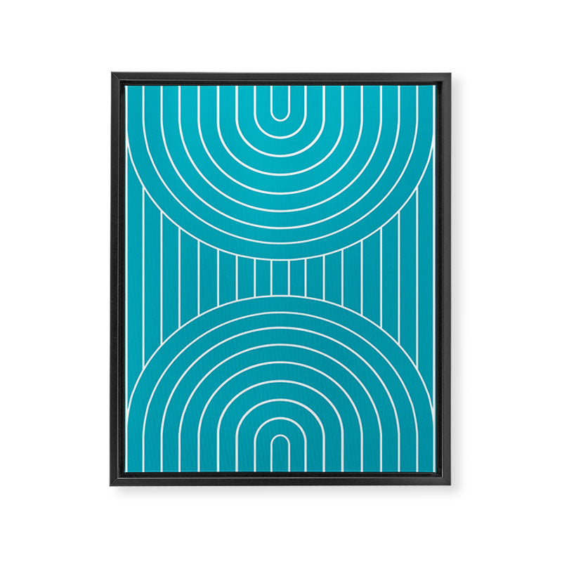 Arch Symmetry IV Framed Canvas Print Gallery Image 8