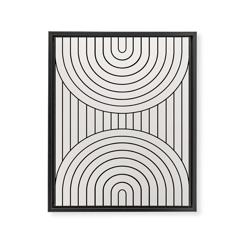 Arch Symmetry VI Framed Canvas Print Gallery Image 8