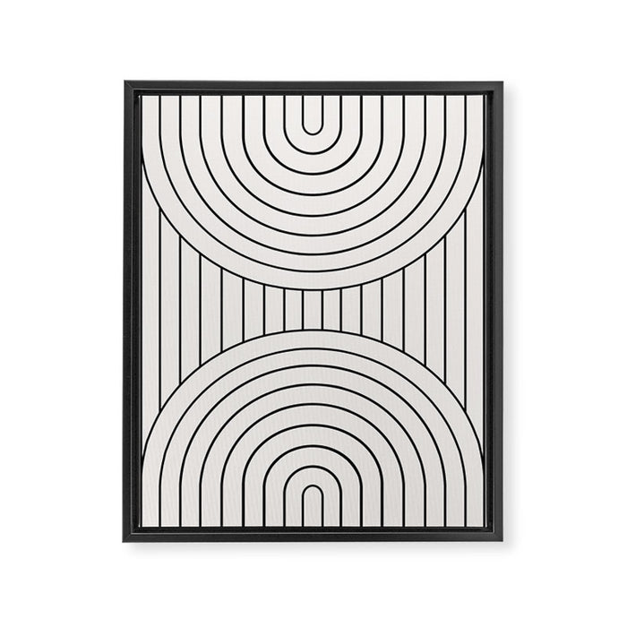 Arch Symmetry VI Framed Canvas Print Gallery Image 1