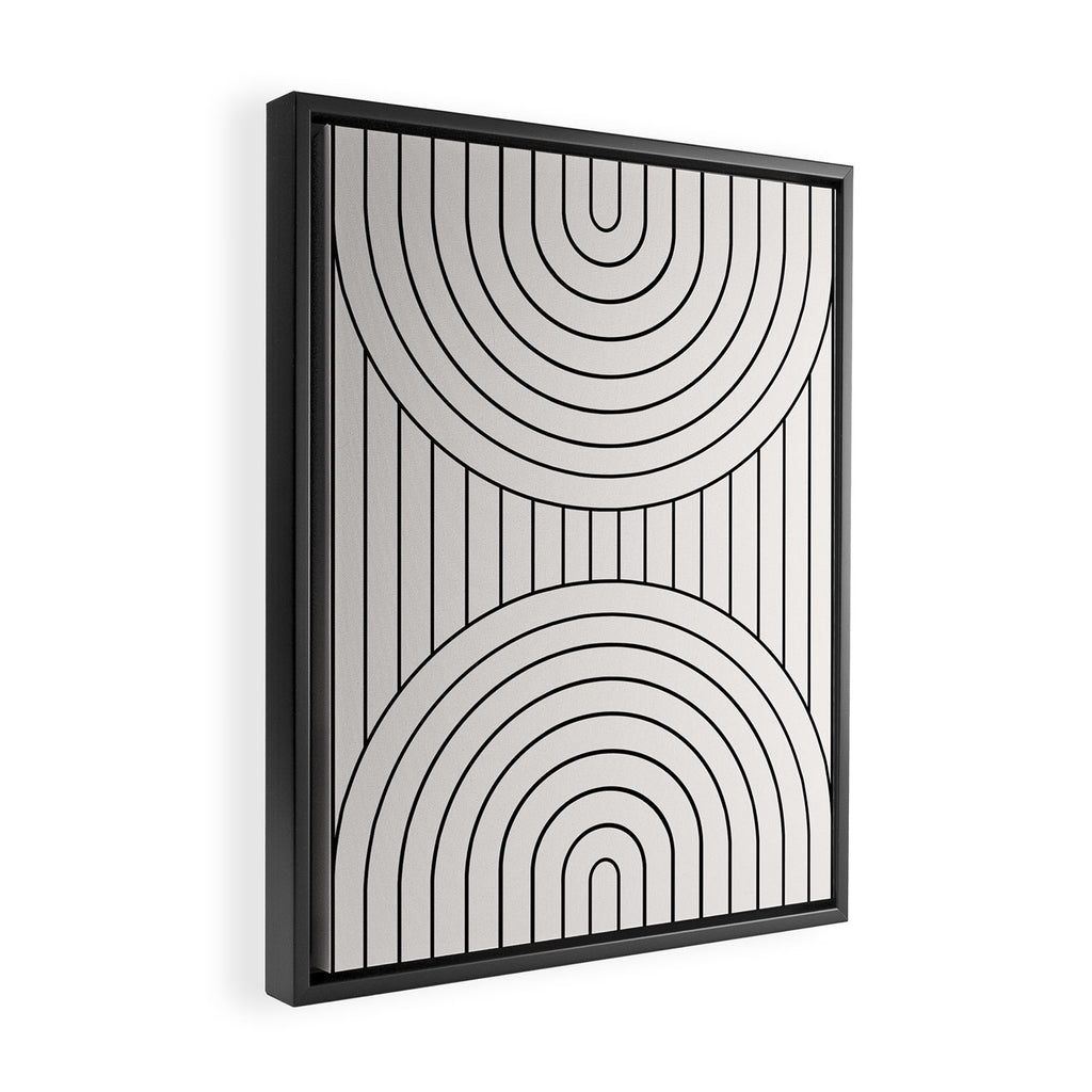 Arch Symmetry VI Framed Canvas Print Gallery Image 2