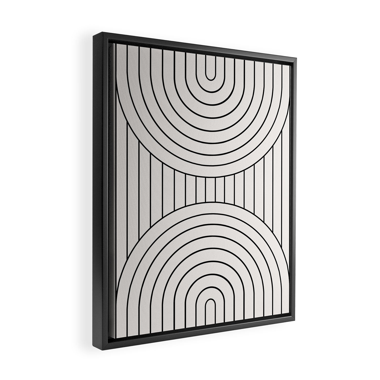 Arch Symmetry VI Framed Canvas Print Gallery Image 2
