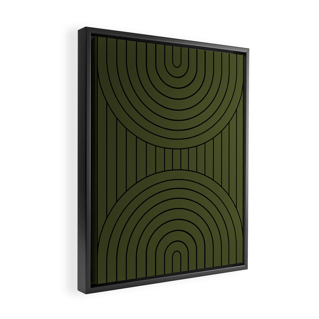 Arch Symmetry X Framed Canvas Print Gallery Image 2