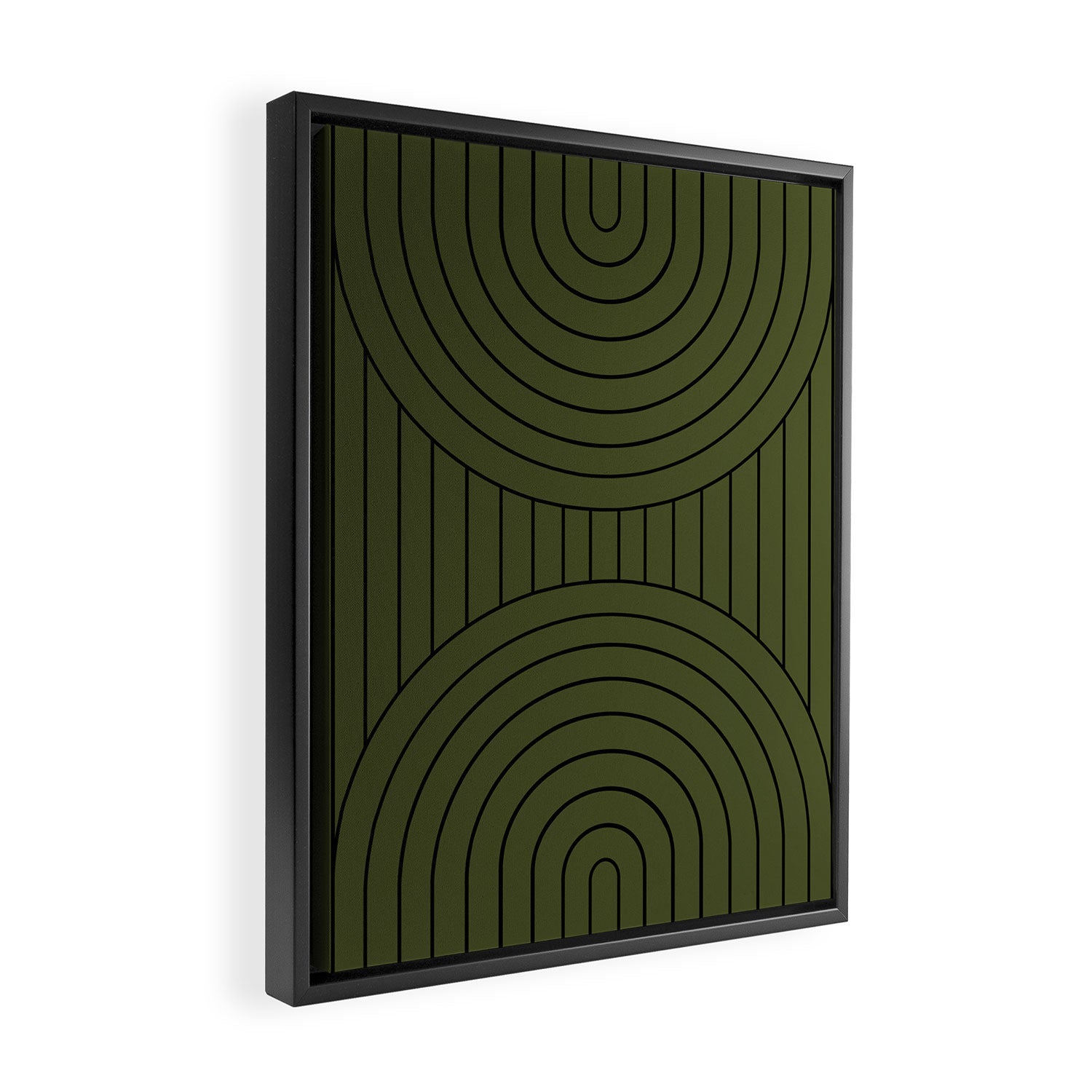 Arch Symmetry X Framed Canvas Print Gallery Image 2
