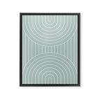 Arch Symmetry XV Framed Canvas Print Gallery Image 8