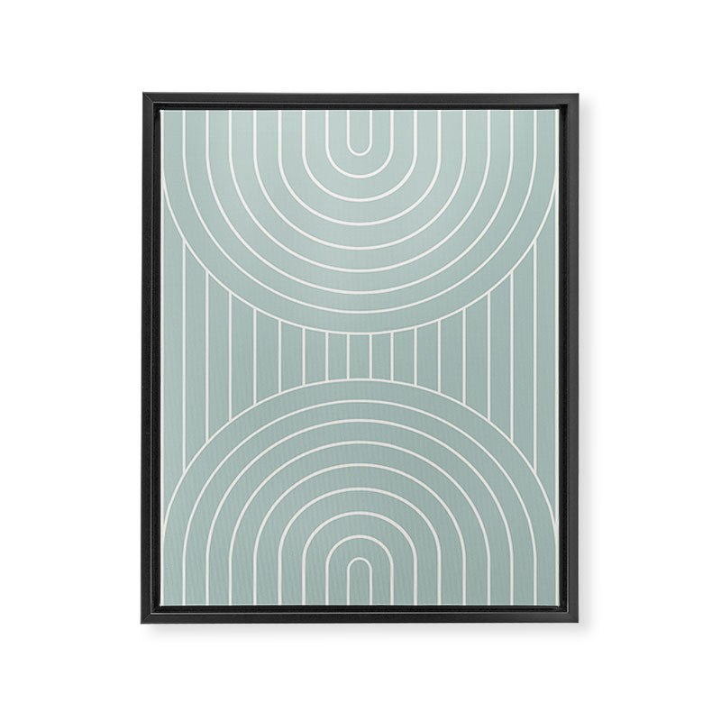 Arch Symmetry XV Framed Canvas Print Gallery Image 8
