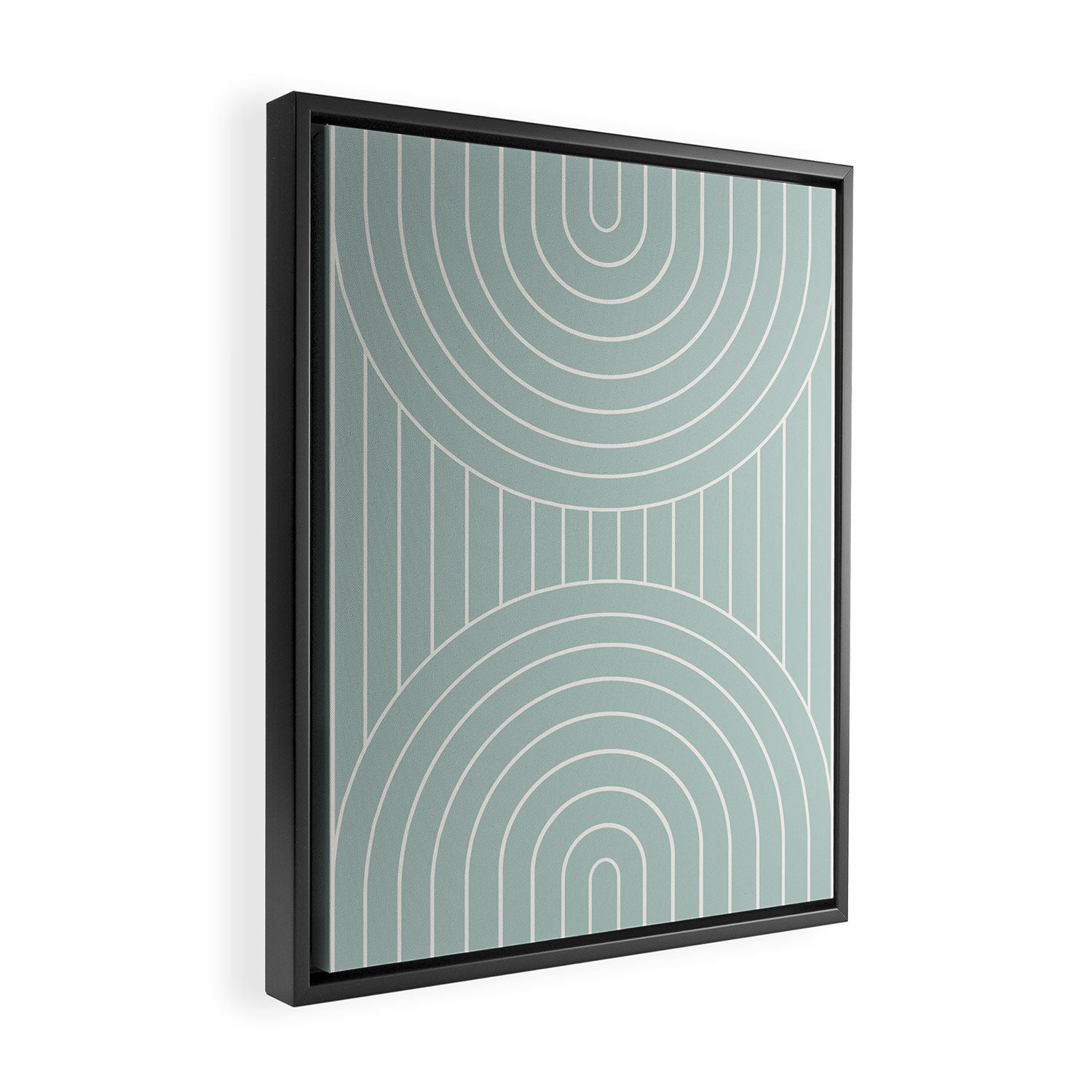 Arch Symmetry XV Framed Canvas Print Gallery Image 2