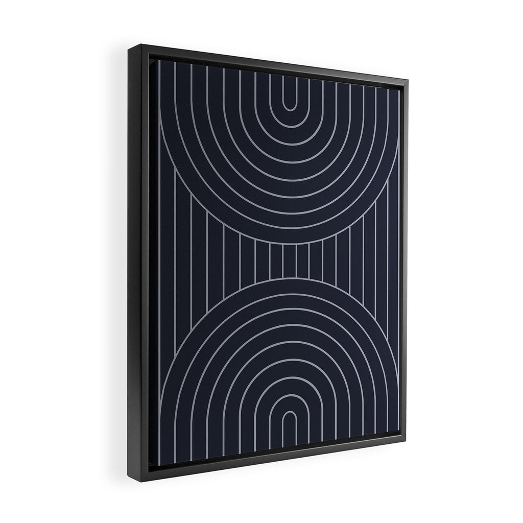 Arch Symmetry XXV Framed Canvas Print Gallery Image 2