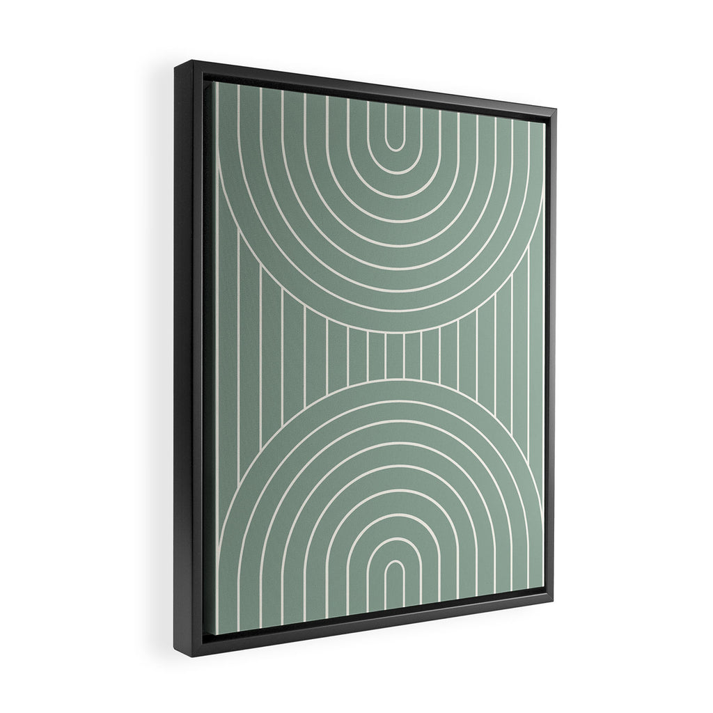 Arch Symmetry XXVIII Framed Canvas Print Gallery Image 2