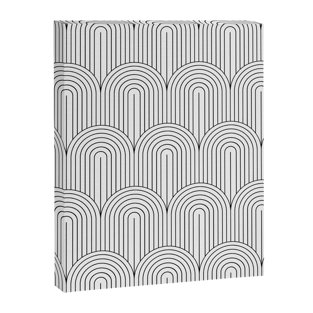 Art Deco Arch Pattern IX Canvas Print Gallery Image 8
