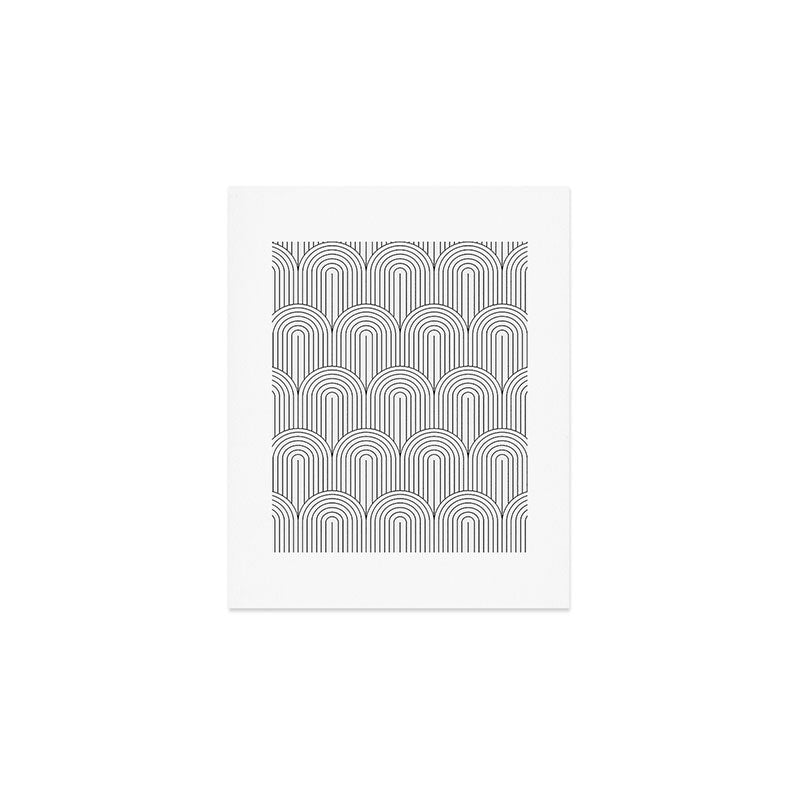 Art Deco Arch Pattern IX Art Print Gallery Image 1