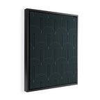 Art Deco Arch Pattern LI Framed Canvas Print Gallery Image 2