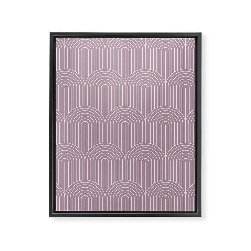Art Deco Arch Pattern LII Framed Canvas Print Gallery Image 8