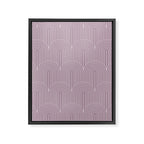 Art Deco Arch Pattern LII Framed Canvas Print Gallery Image 8