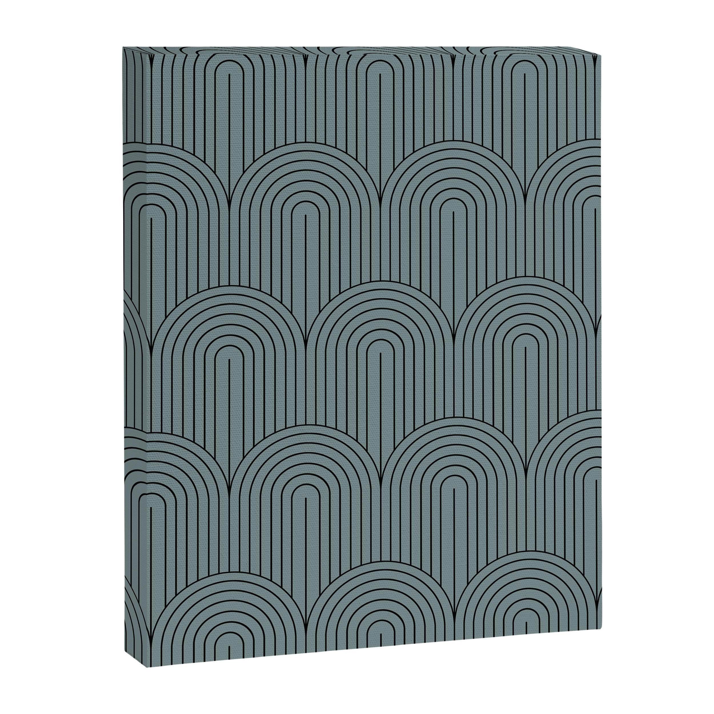 Art Deco Arch Pattern LIII Canvas Print Gallery Image 8