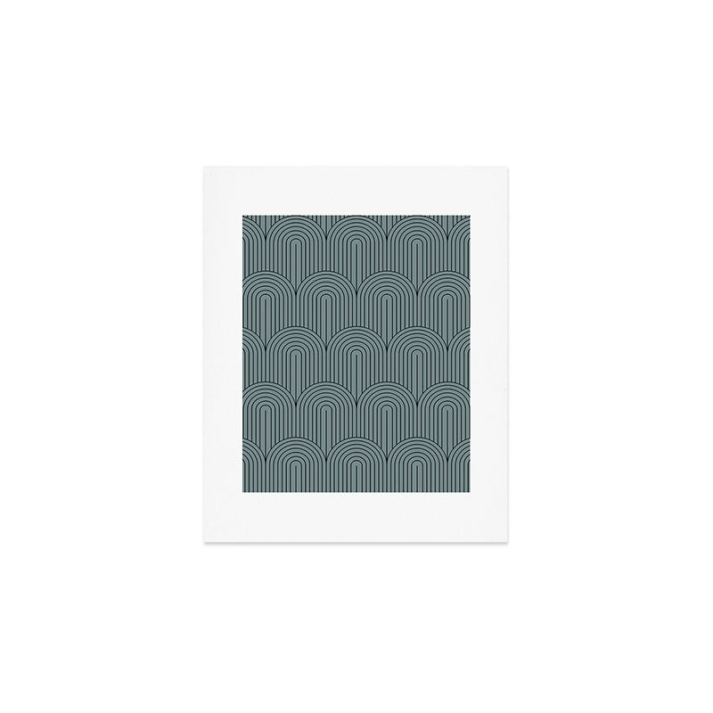 Art Deco Arch Pattern LIII Art Print Gallery Image 1