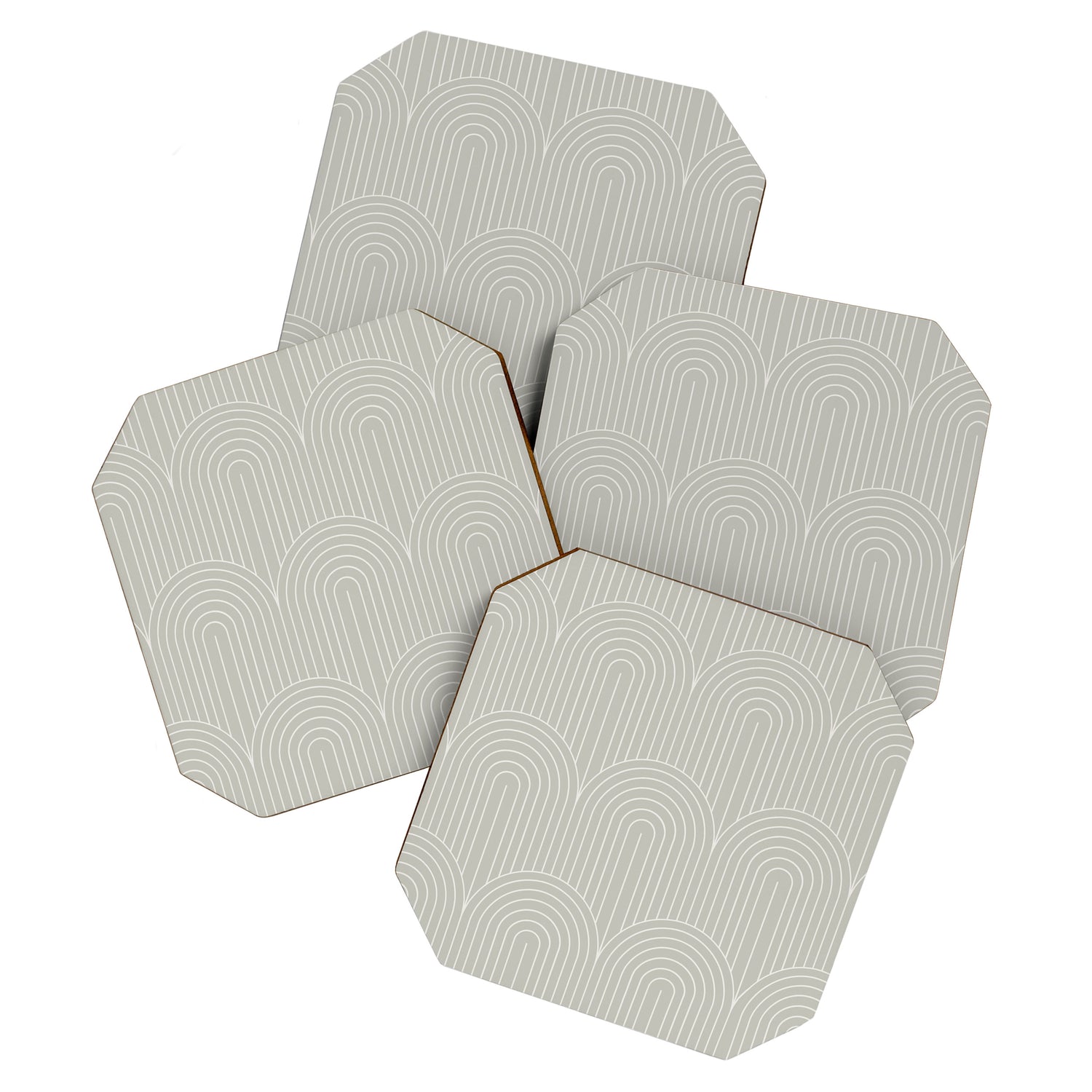 Art Deco Arch Pattern LXI Coaster Gallery Image 1