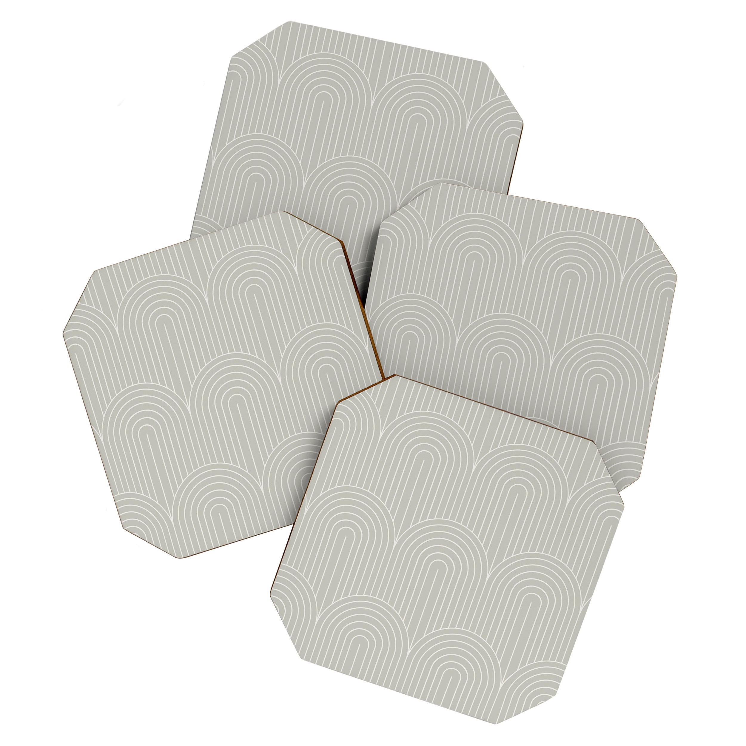 Art Deco Arch Pattern LXI Coaster Gallery Image 1