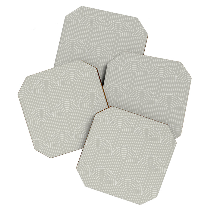 Art Deco Arch Pattern LXI Coaster Gallery Image 1