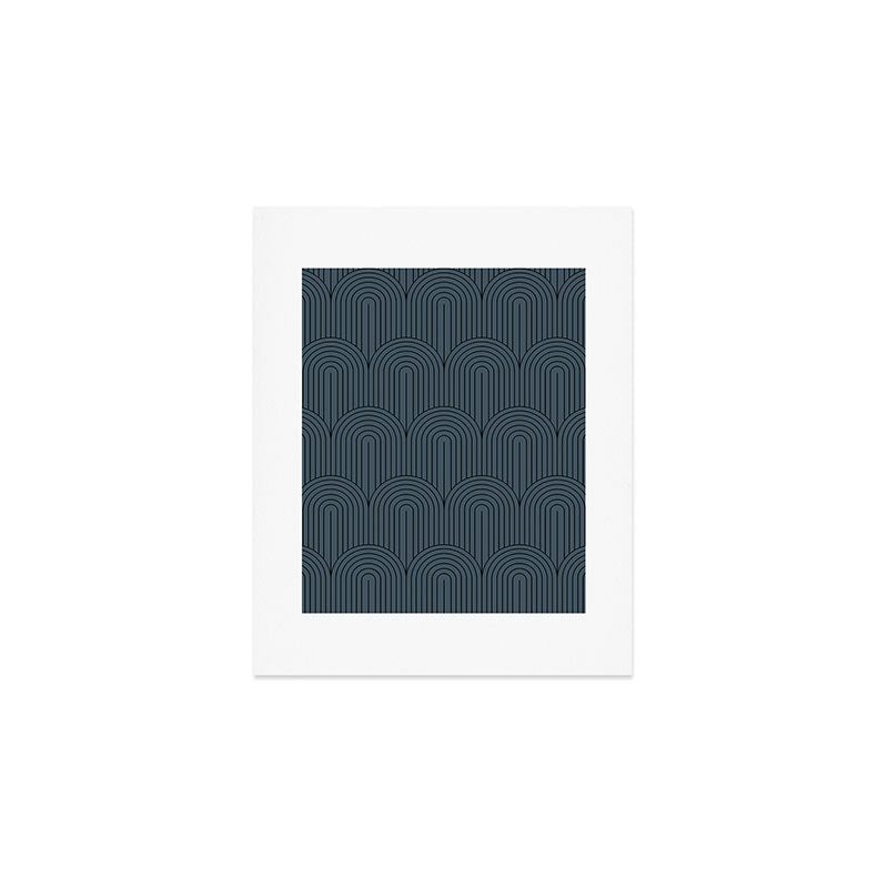 Art Deco Arch Pattern LXIII Art Print Gallery Image 1