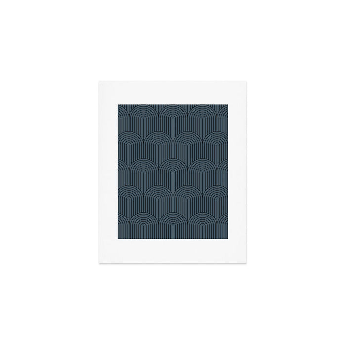 Art Deco Arch Pattern LXIII Art Print Gallery Image 1