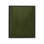 Art Deco Arch Pattern VIII Framed Canvas Print Gallery Image 8