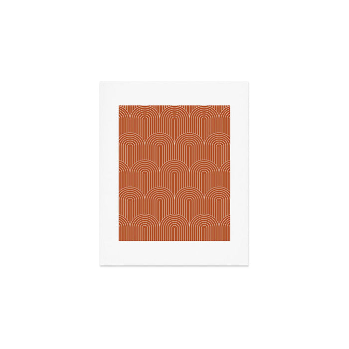 Art Deco Arch Pattern XI Art Print Gallery Image 1