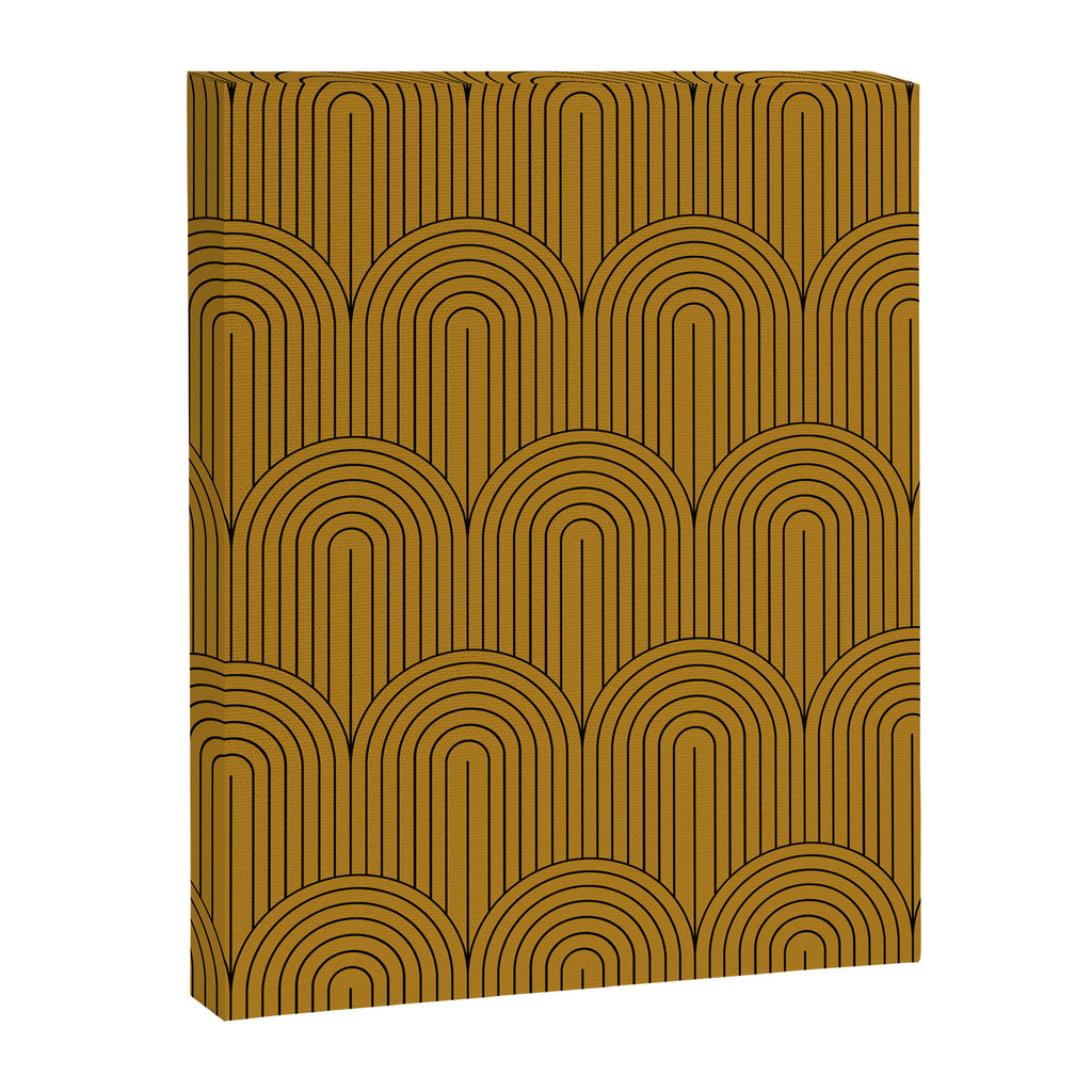 Art Deco Arch Pattern XIII Canvas Print Gallery Image 8