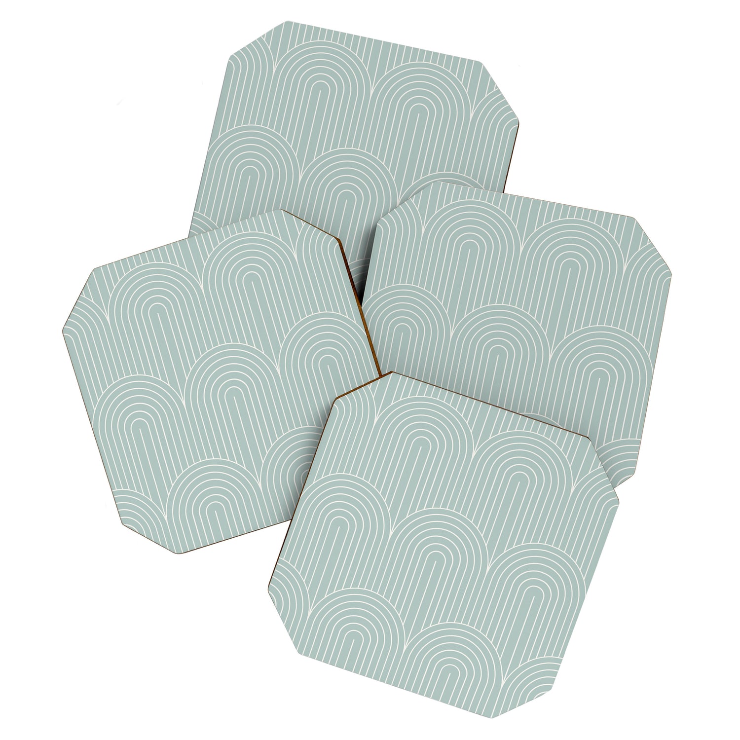 Art Deco Arch Pattern XIX Coaster Gallery Image 1