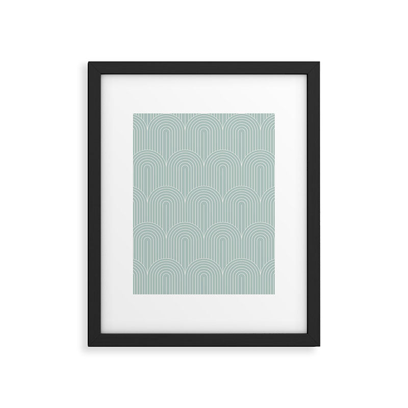 Art Deco Arch Pattern XIX Framed Art Print Gallery Image 6