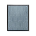 Art Deco Arch Pattern XLI Framed Canvas Print Gallery Image 8