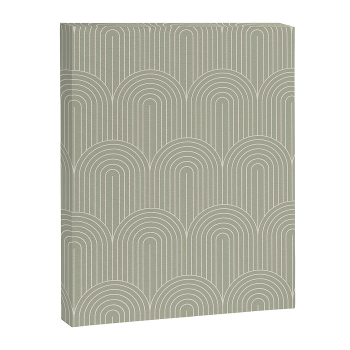 Art Deco Arch Pattern XLIII Canvas Print Gallery Image 1