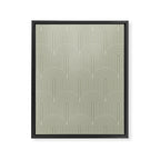 Art Deco Arch Pattern XLIII Framed Canvas Print Gallery Image 8