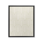 Art Deco Arch Pattern XLIV Framed Canvas Print Gallery Image 8