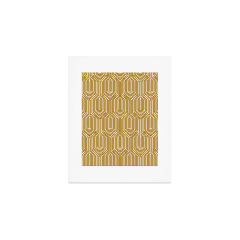 Art Deco Arch Pattern XLVI Art Print Gallery Image 1