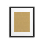 Art Deco Arch Pattern XLVI Framed Art Print Gallery Image 6