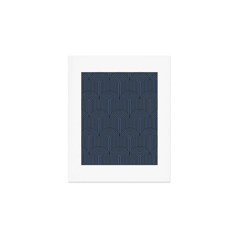 Art Deco Arch Pattern XLVII Art Print Gallery Image 1