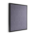 Art Deco Arch Pattern XLVIII Framed Canvas Print Gallery Image 2