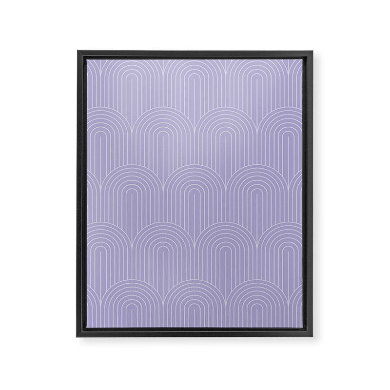 Art Deco Arch Pattern XV Framed Canvas Print Gallery Image 8
