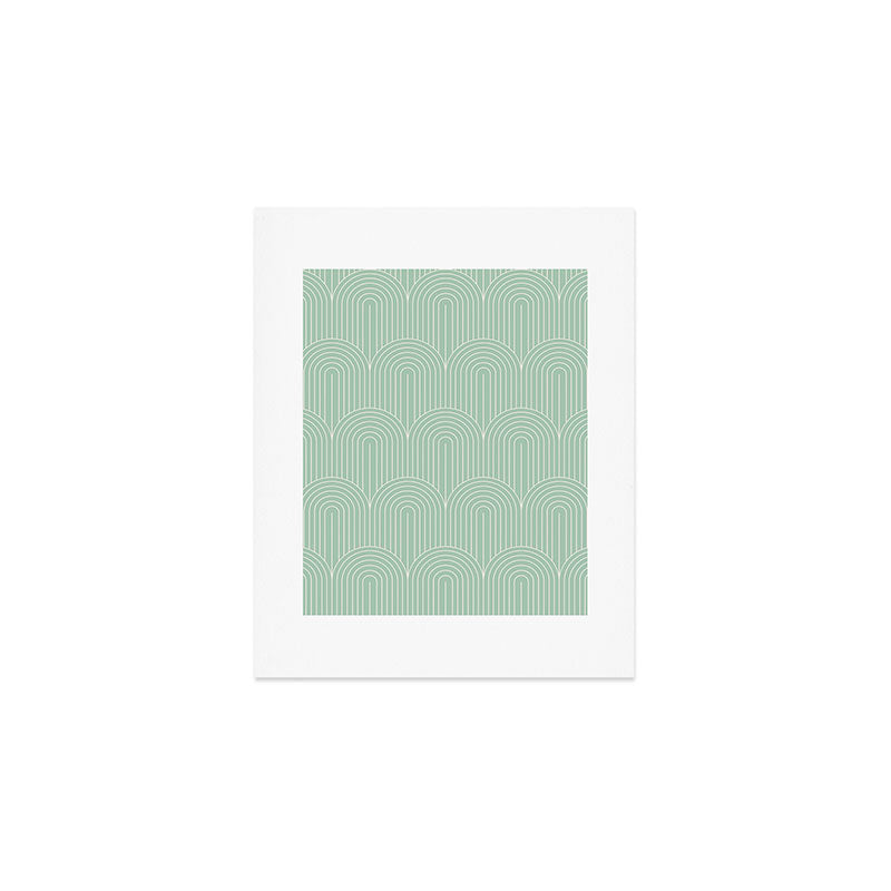 Art Deco Arch Pattern XX Art Print Gallery Image 1