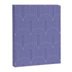 Art Deco Arch Pattern XXI Very Peri Canvas Print Gallery Image 8