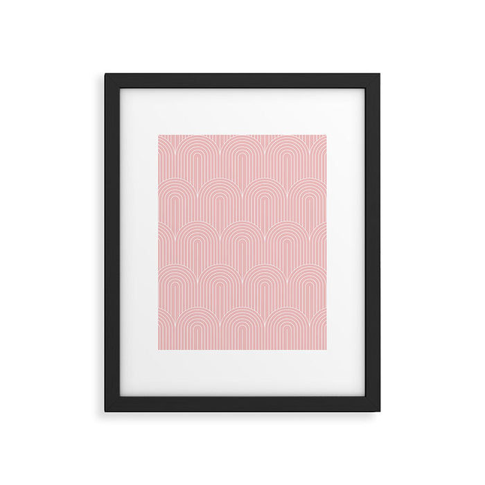 Art Deco Arch Pattern XXV Framed Art Print Gallery Image 1