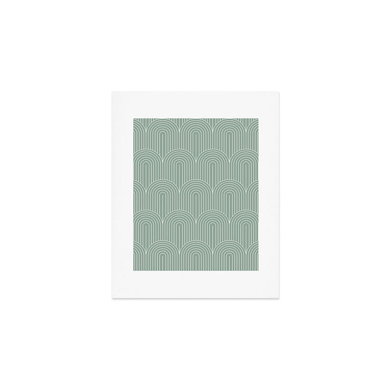 Art Deco Arch Pattern XXXII Art Print Gallery Image 1