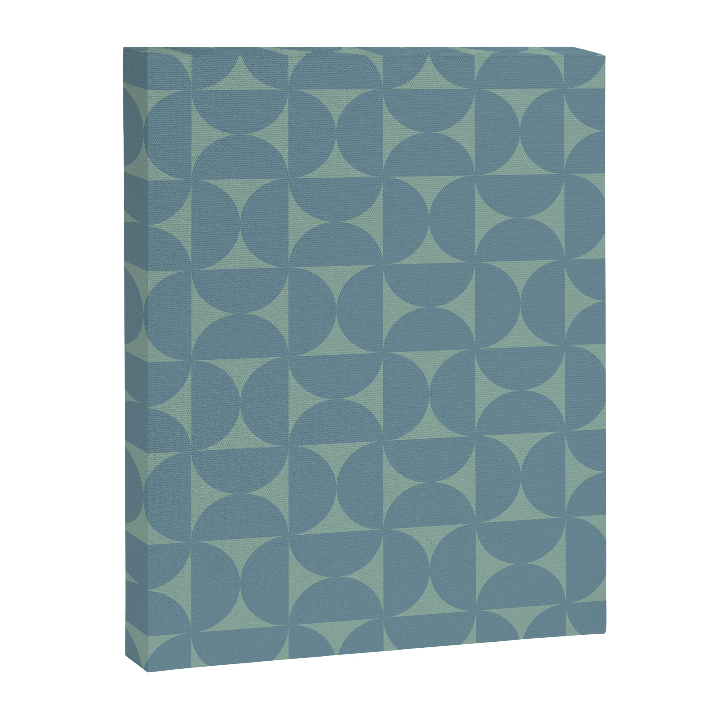 Bauhaus Mid Century Modern Geometric Pattern II Canvas Print Gallery Image 8