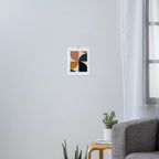 Bauhaus Mid Century Modern Geometric I Art Print Gallery Image 3